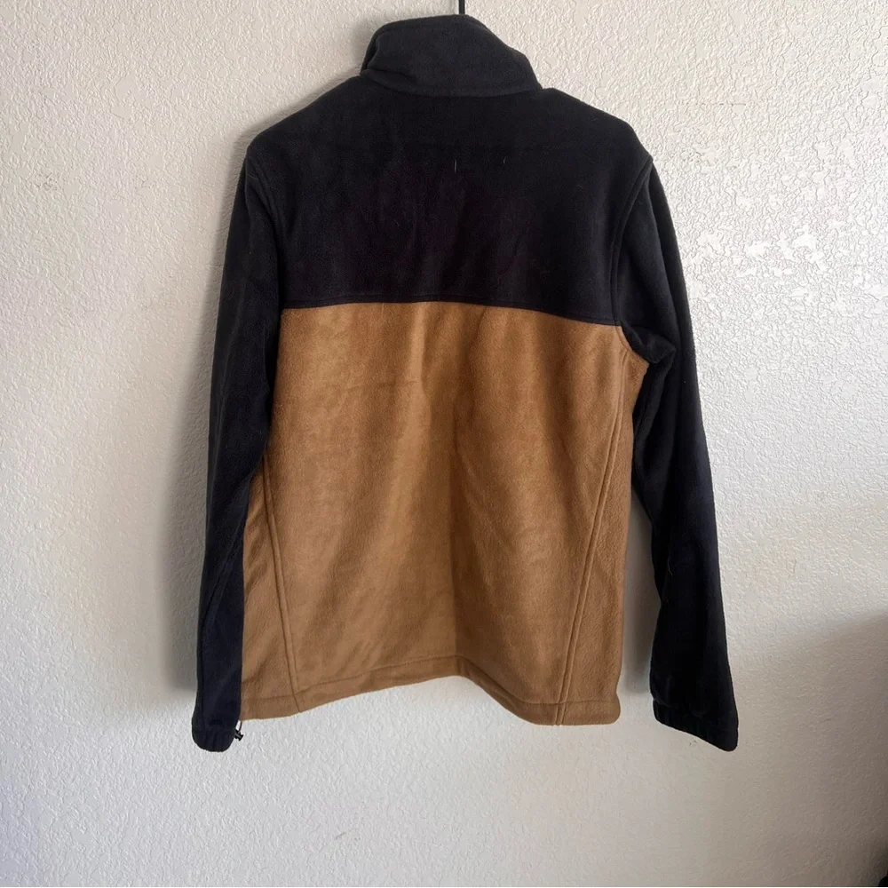 Columbia jacket— brown and black. Unisex, size small. - Picture 3 of 3